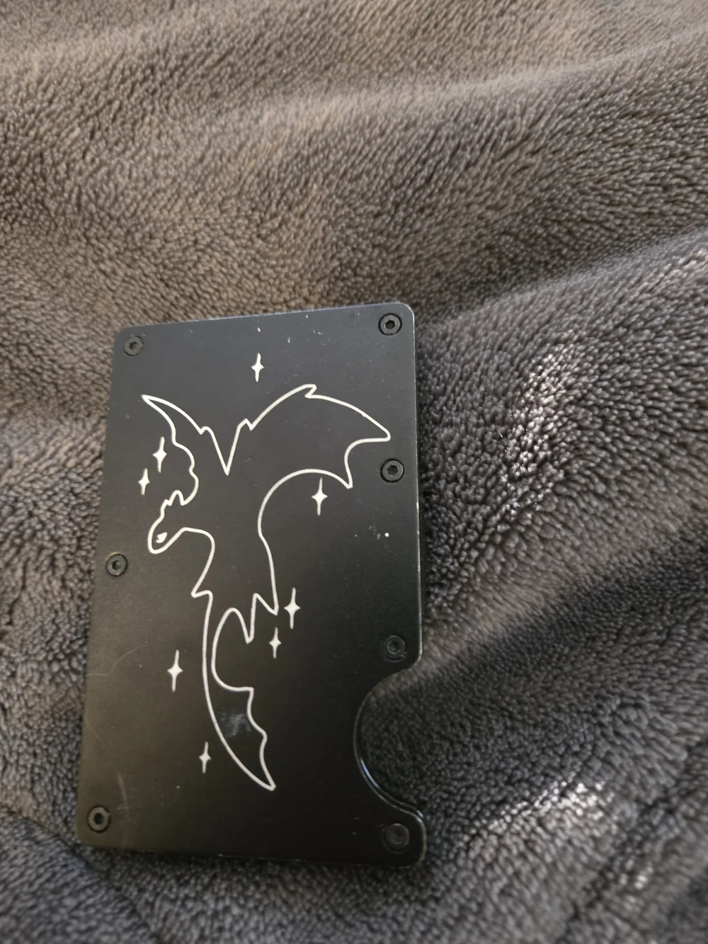 Slim RFID Aluminum Wallet Card Sleeve - Blue or Black